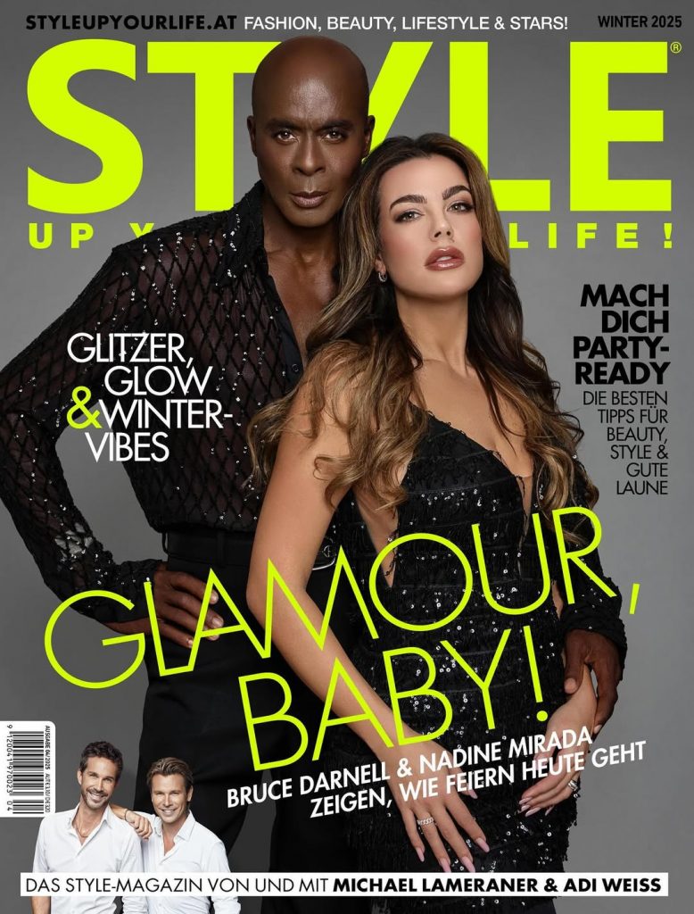 Nadine Mirada ist das Gesicht der festlichen Ausgabe von STYLE UP YOUR LIFE