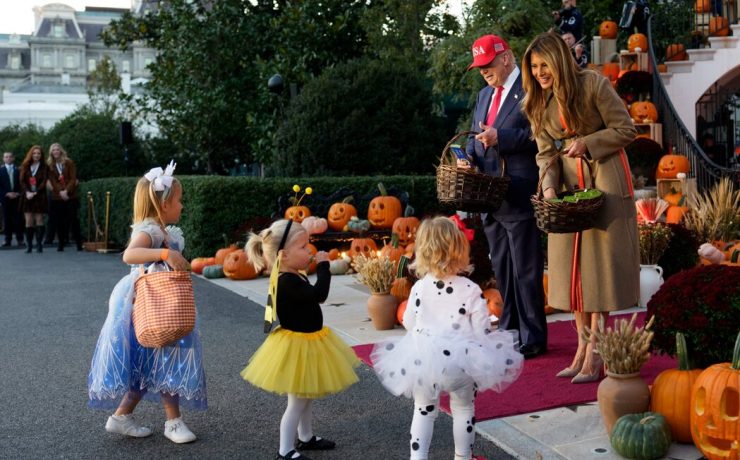 Donald and Melania Trump Host Halloween Celebration at the White House