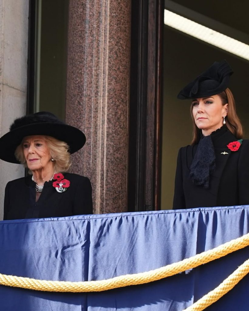 Kate Middleton and Prince William Attend Remembrance Day Parade with Their Children