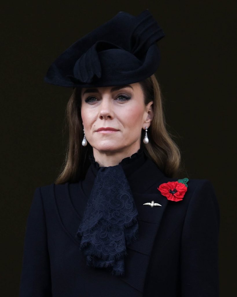 Kate Middleton and Prince William Attend Remembrance Day Parade with Their Children