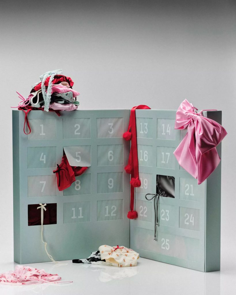 Kim Kardashian’s Brand Skims Releases a Limited-Edition Advent Calendar