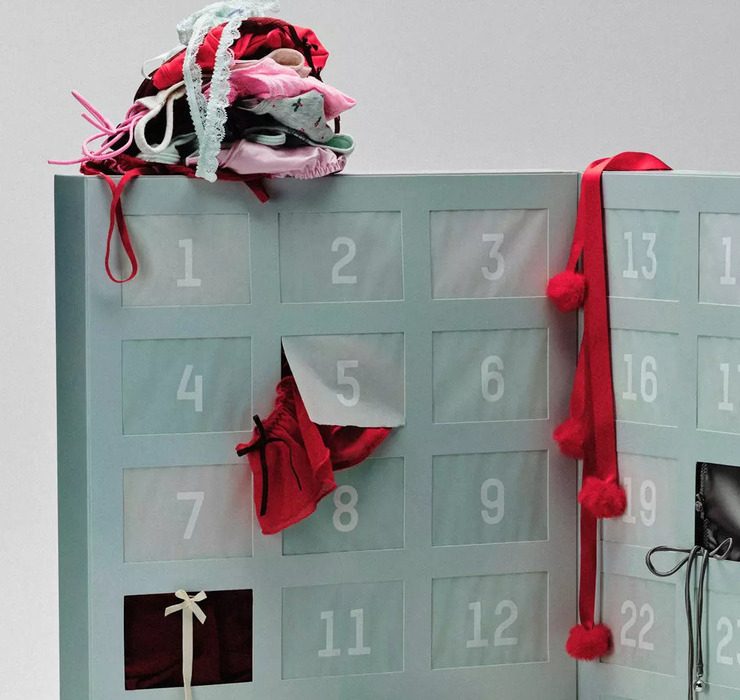 Kim Kardashian’s Brand Skims Releases a Limited-Edition Advent Calendar