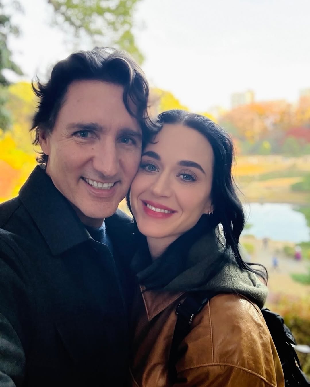 Now official: Katy Perry shares first photos with Justin Trudeau
