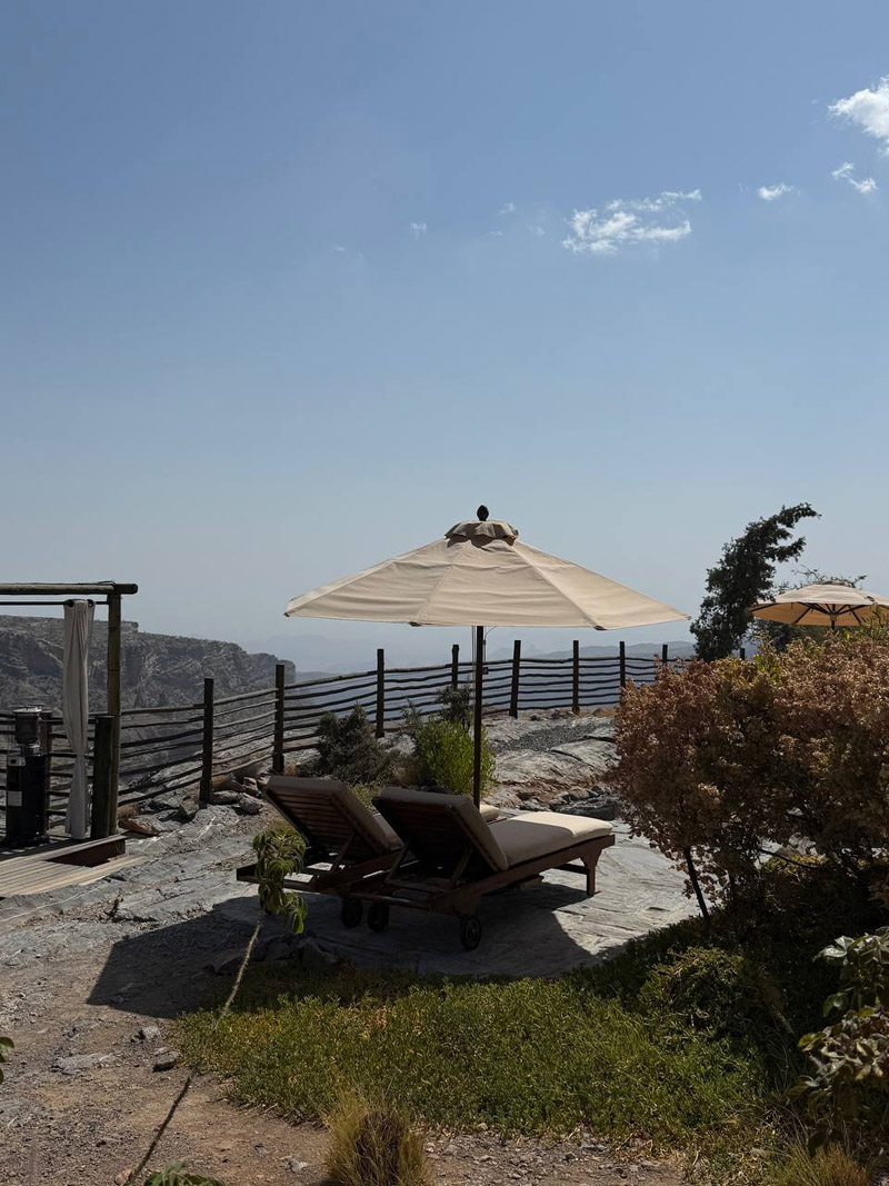 Hotel Guide von Olga Torner: R&uuml;ckzug auf 2.000 Metern H&ouml;he im Alila Jabal Akhdar