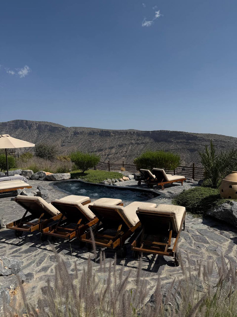 Hotel Guide von Olga Torner: R&uuml;ckzug auf 2.000 Metern H&ouml;he im Alila Jabal Akhdar