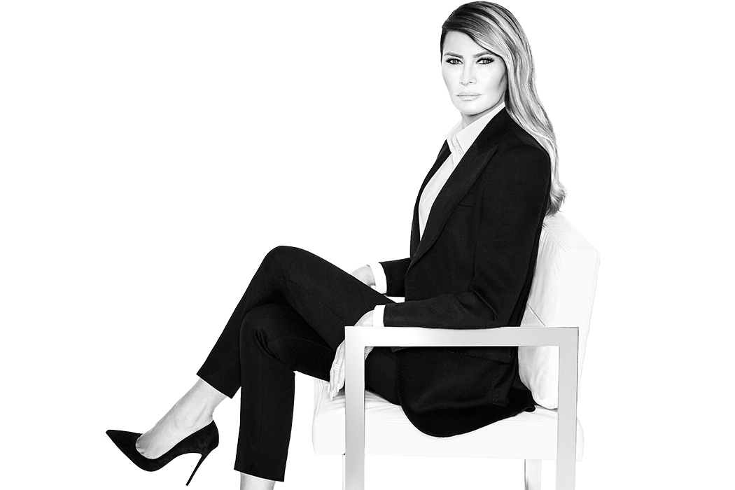 Watching the first trailer for a film about Melania Trump