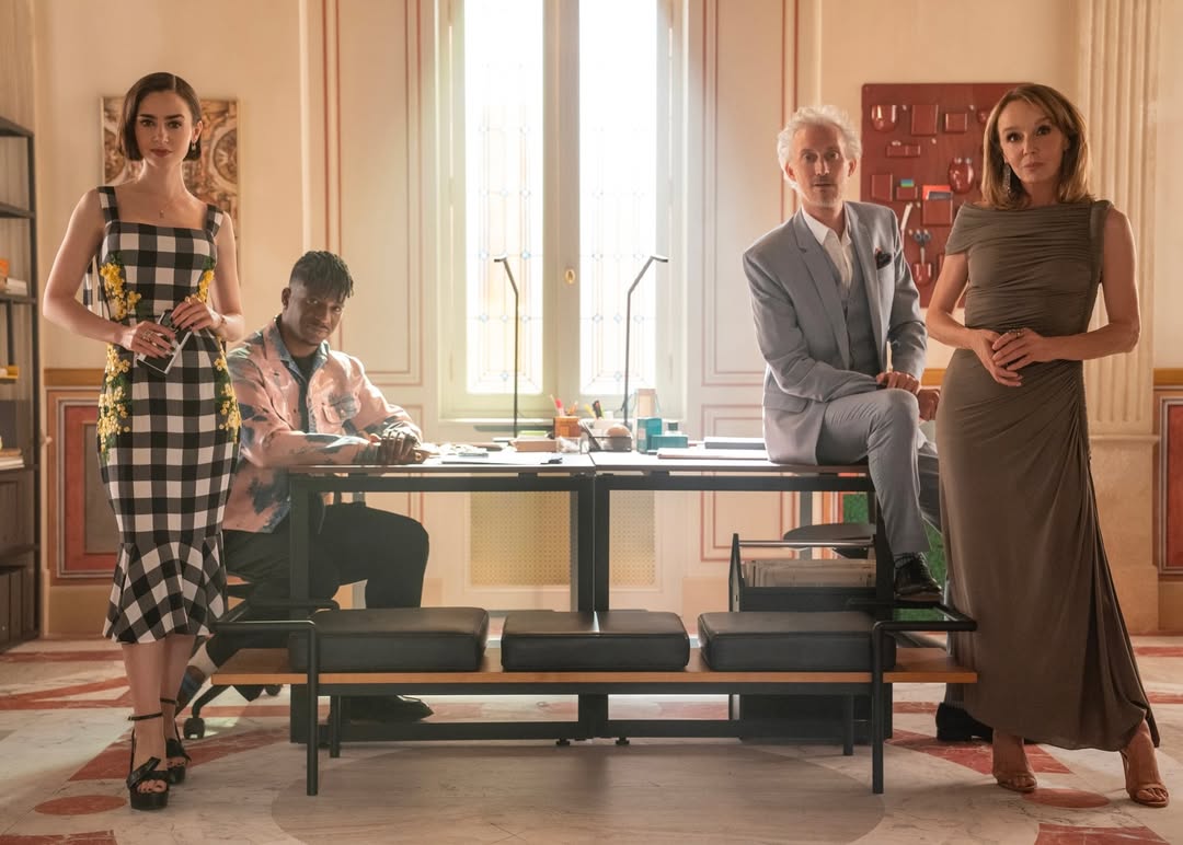 Watching the new trailer for season five of Emily in Paris