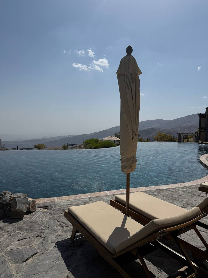 Hotel Guide von Olga Torner: R&uuml;ckzug auf 2.000 Metern H&ouml;he im Alila Jabal Akhdar