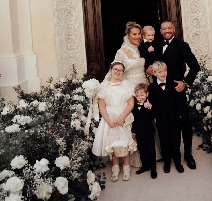 The first photos from Conor McGregor&rsquo;s wedding have appeared online