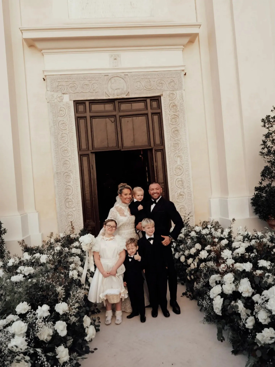 The first photos from Conor McGregor’s wedding have appeared online