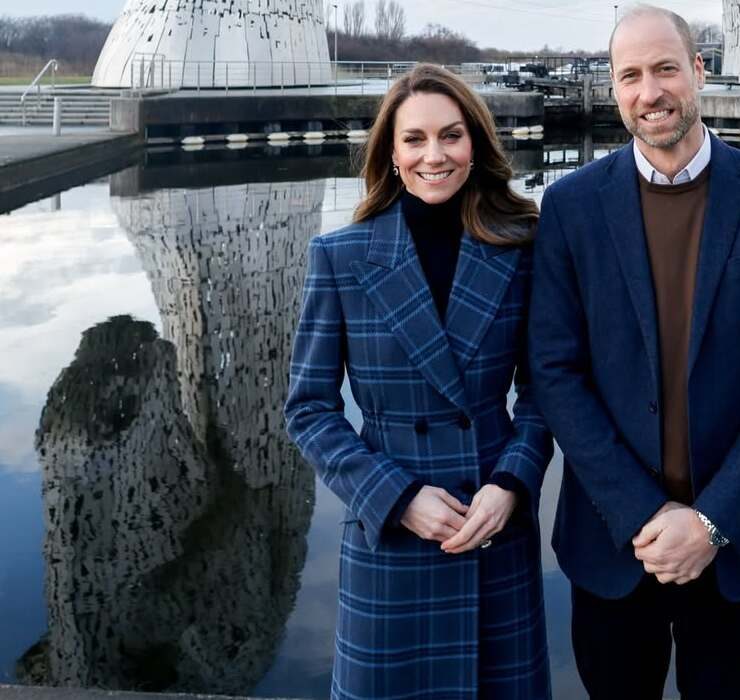 Kate Middleton und Prinz William zu offiziellem Besuch in Schottland eingetroffen