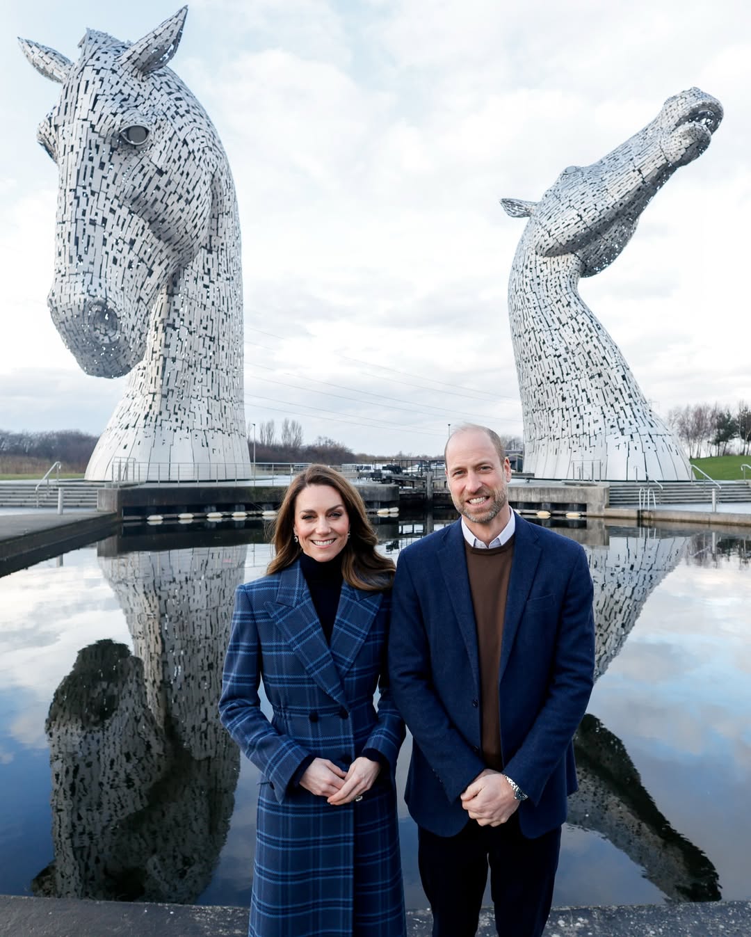 Kate Middleton and Prince William arrive in Scotland on an official visit