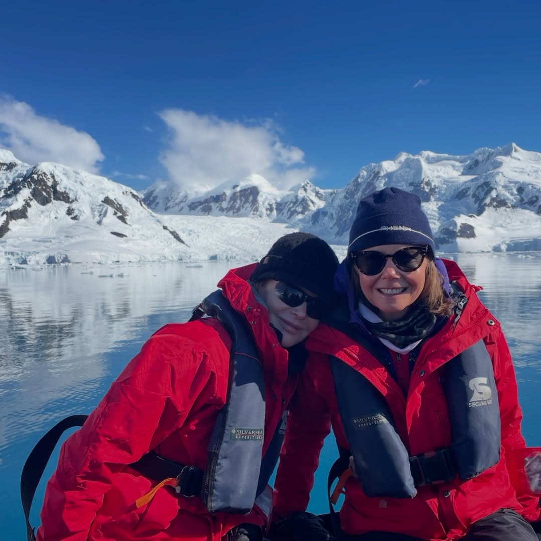 Following Michael Douglas: Nicole Kidman travels to Antarctica