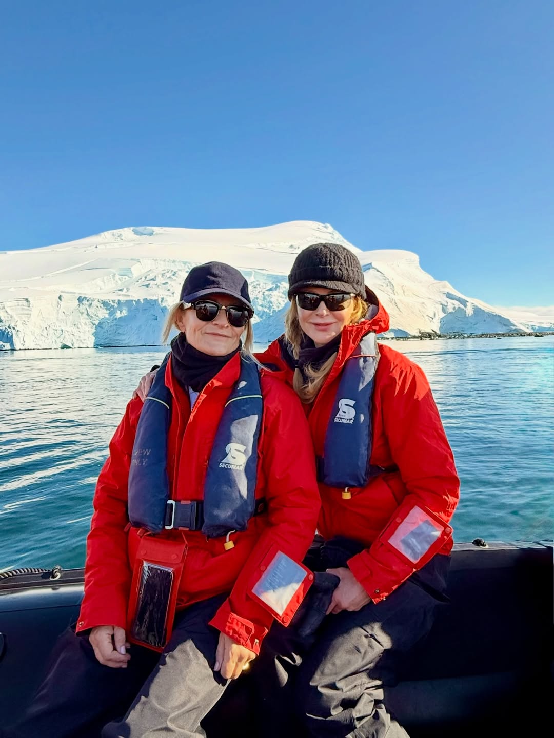 Following Michael Douglas: Nicole Kidman travels to Antarctica