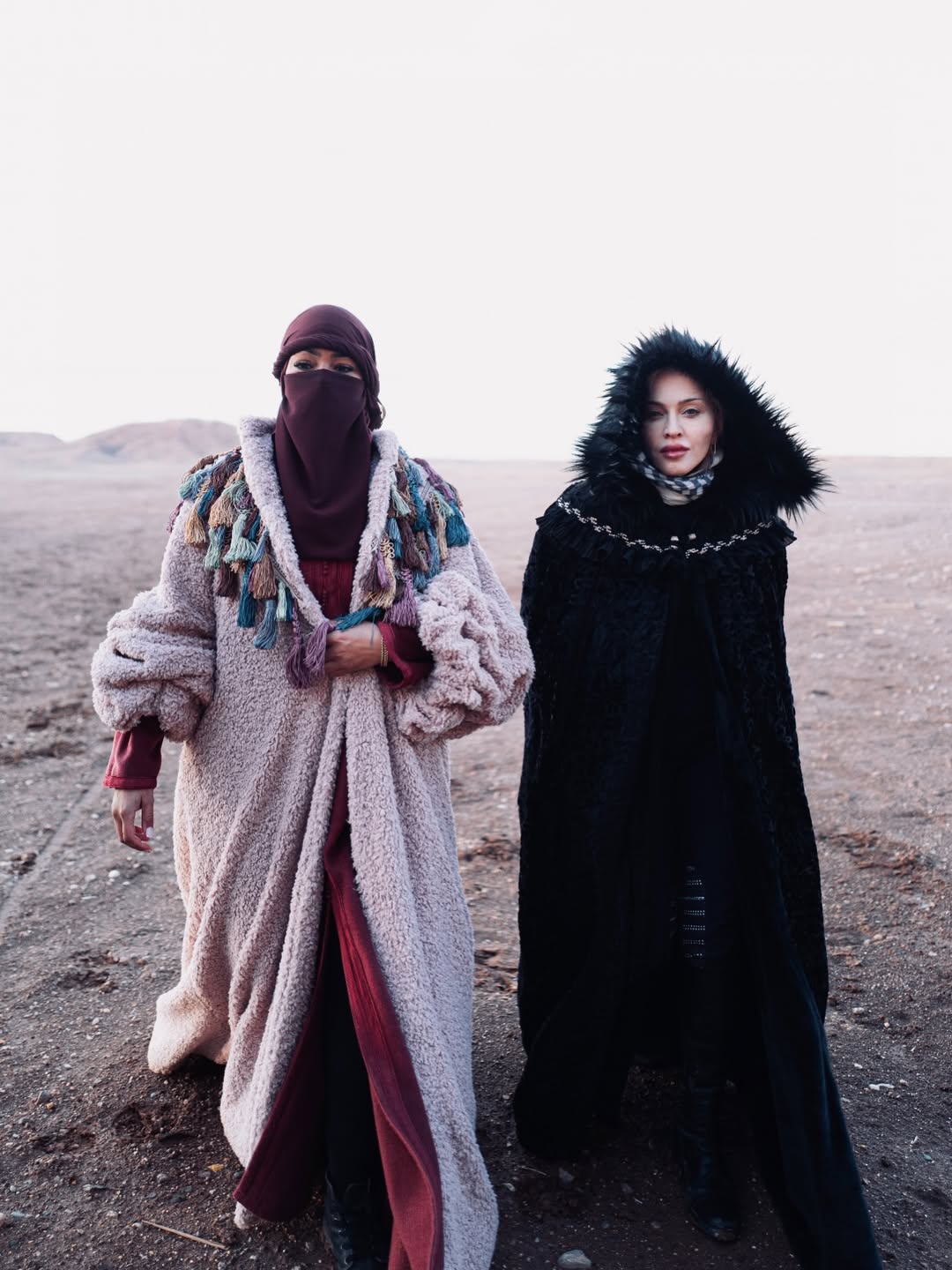 In the heart of the desert: Madonna vacations in Morocco with her boyfriend and children