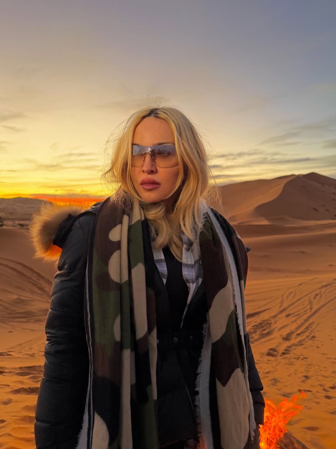 In the heart of the desert: Madonna vacations in Morocco with her boyfriend and children