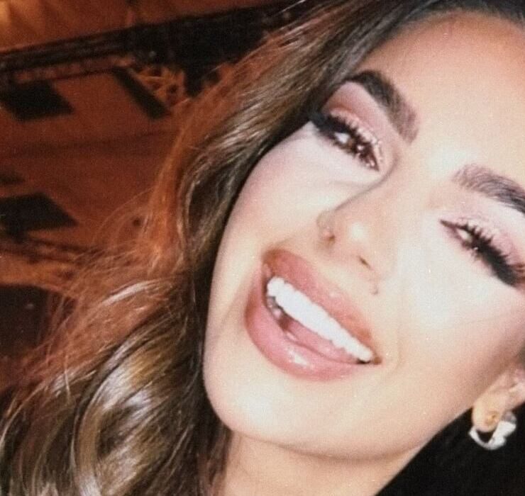 Nadine Mirada besucht Konzert von Apache 207 in Wien