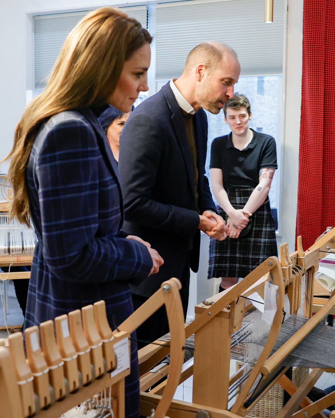 Kate Middleton and Prince William arrive in Scotland on an official visit