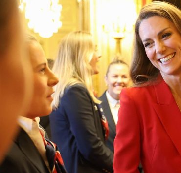 Kate Middleton mit neuer Haarfarbe beim ersten Staatsempfang des Jahres