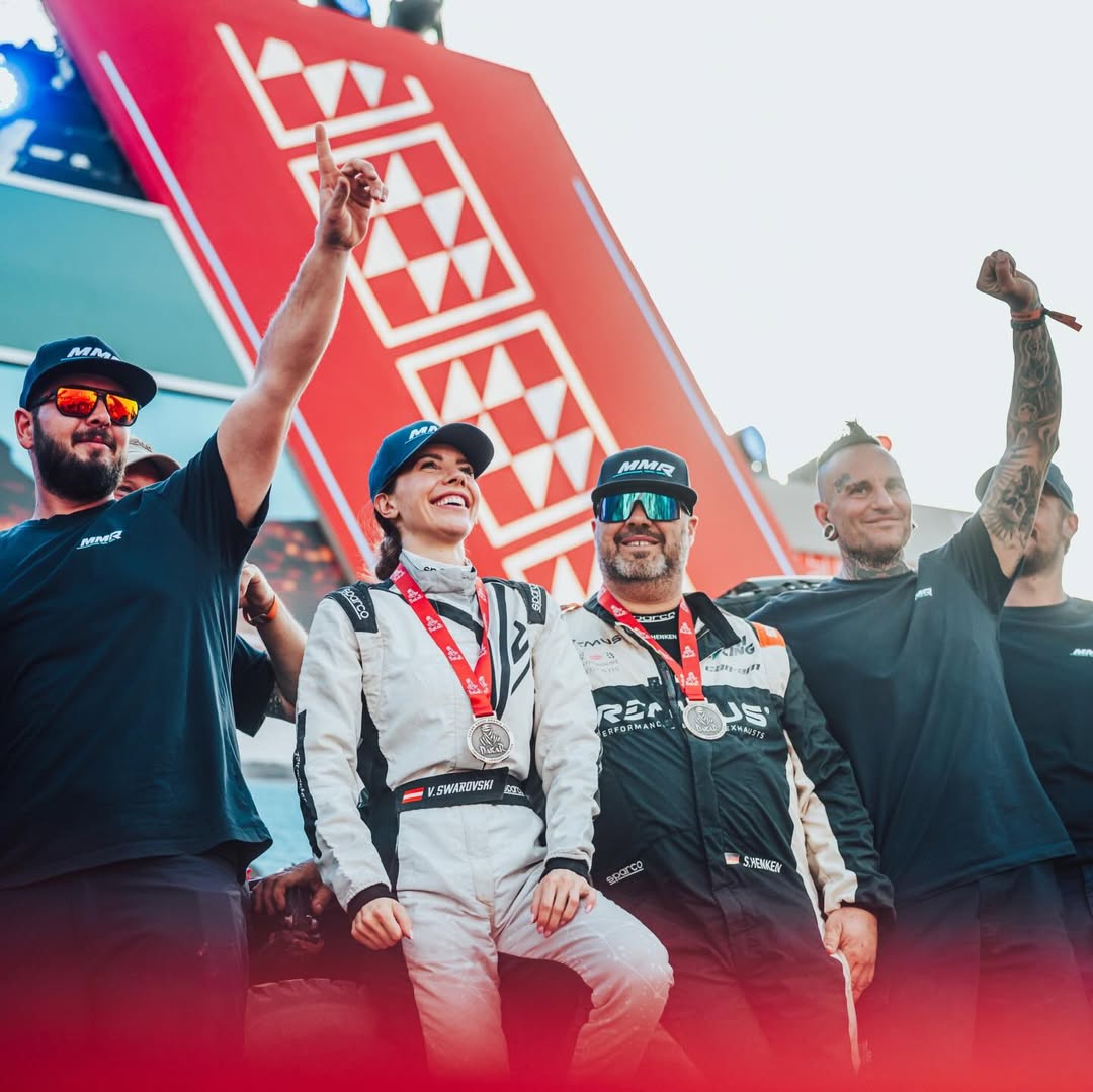 Victoria Swarovski shares her extreme experience at the 2026 Dakar Rally