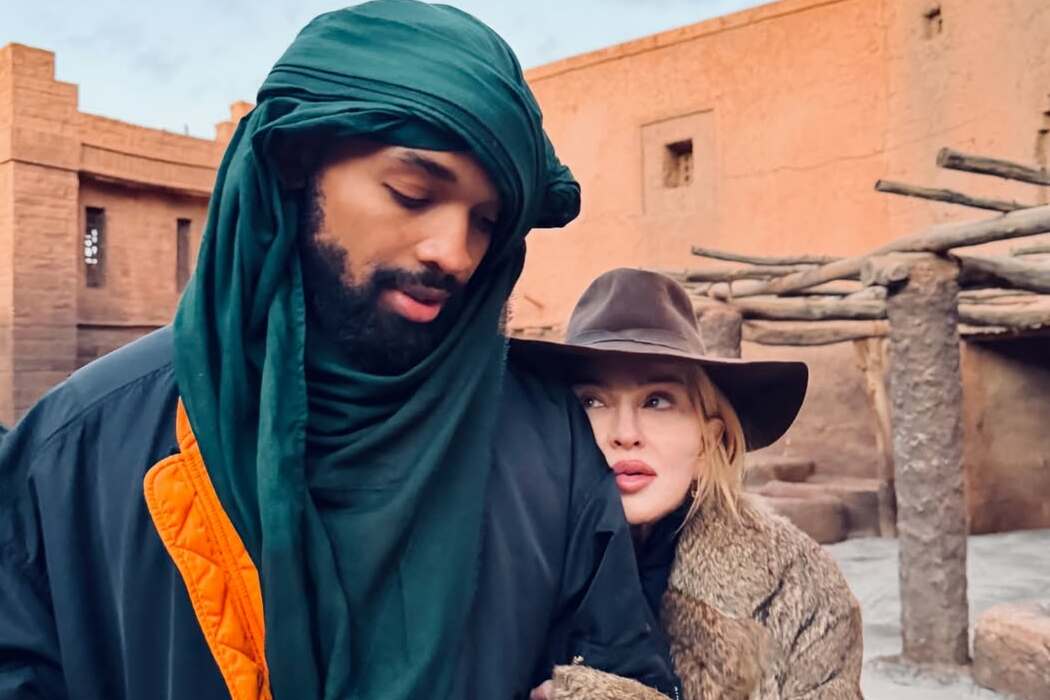 In the heart of the desert: Madonna vacations in Morocco with her boyfriend and children