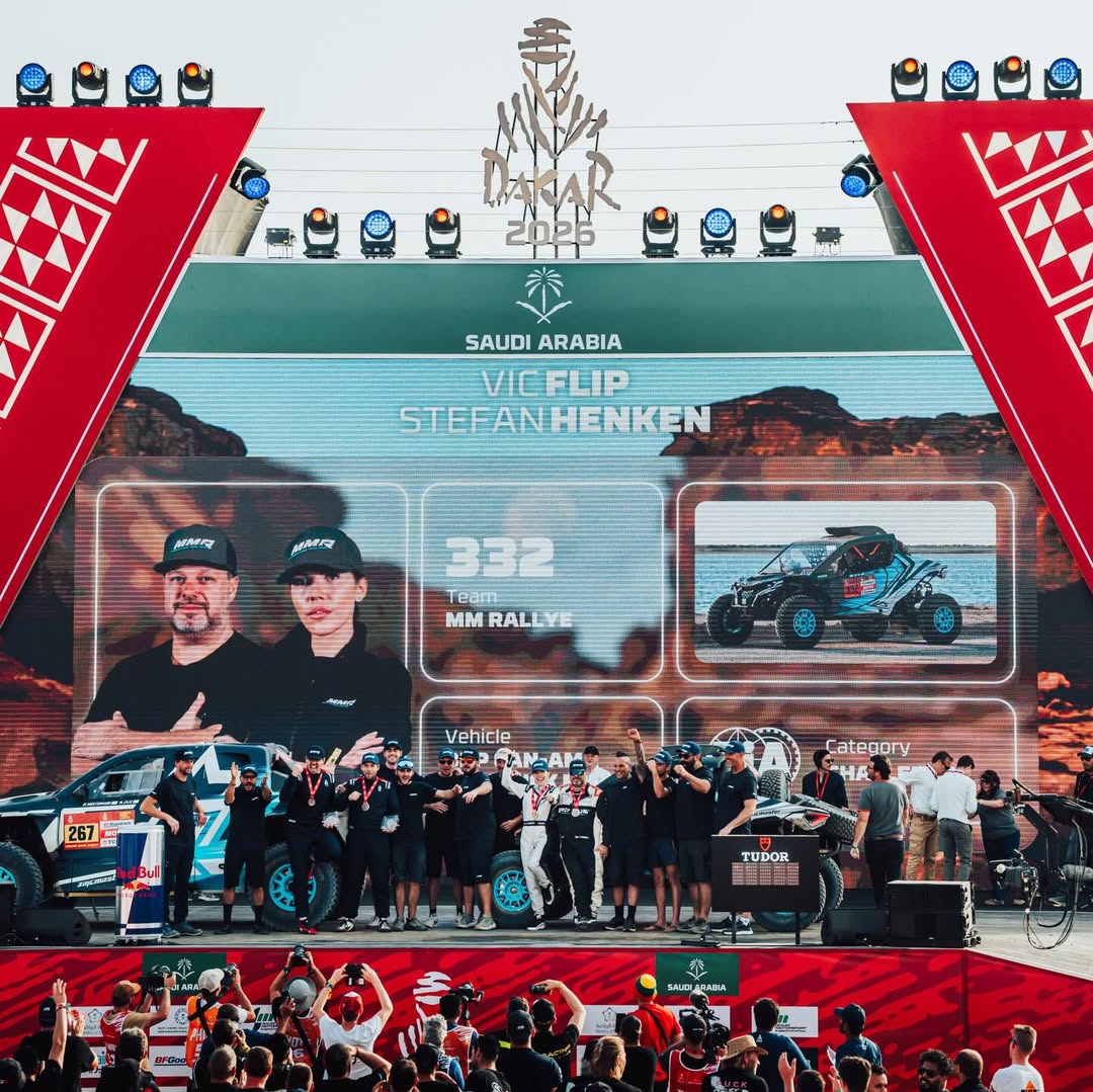 Victoria Swarovski shares her extreme experience at the 2026 Dakar Rally