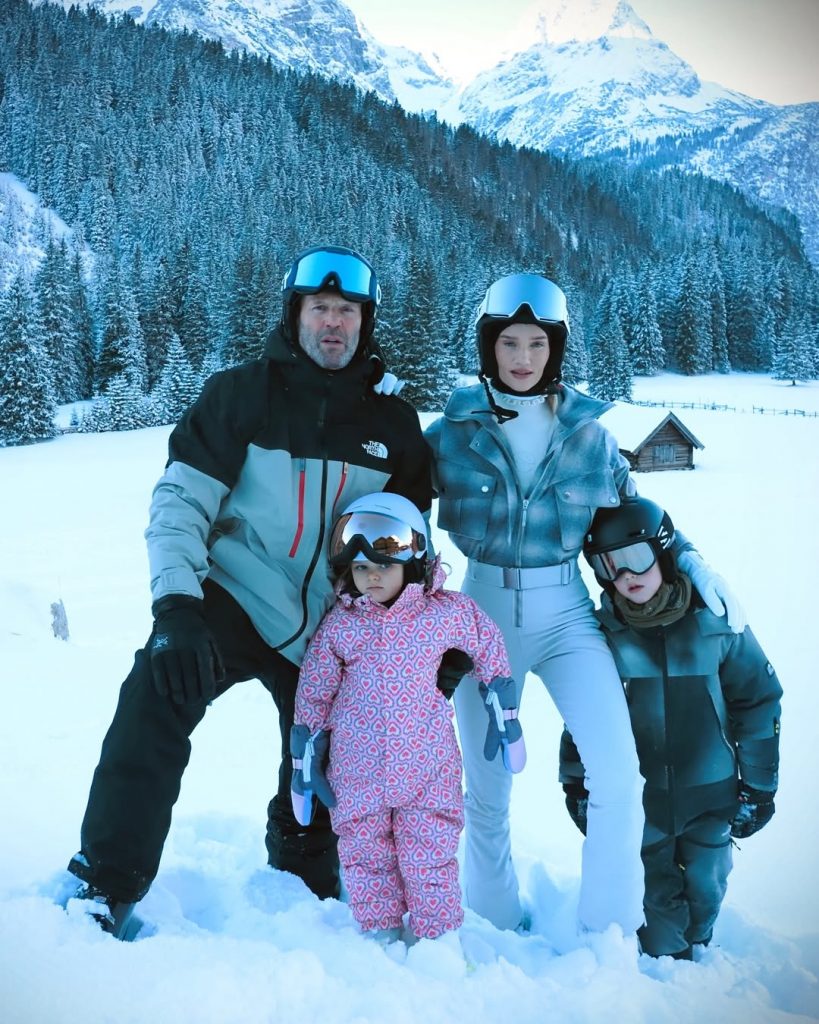 Rosie Huntington-Whiteley and Jason Statham Enjoy Family Vacation in Austria&rsquo;s Tyrol