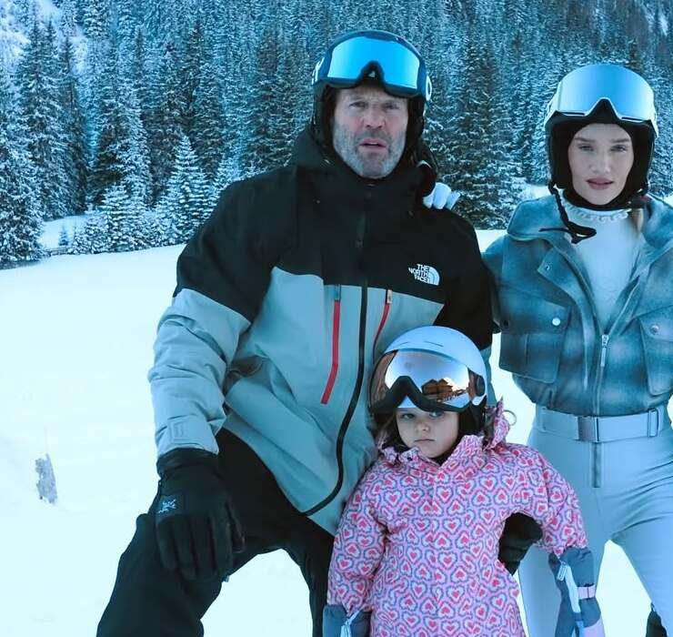 Familienurlaub von Rosie Huntington-Whiteley und Jason Statham in Tirol, &Ouml;sterreich