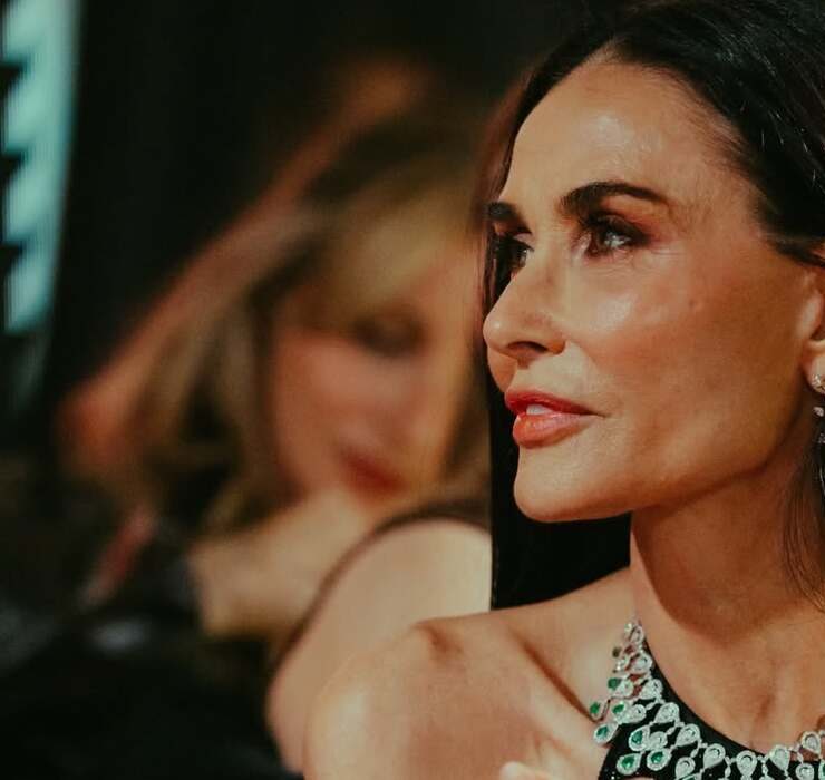 Pamela Anderson, Kourtney Kardashian, and Demi Moore at the WWD Style Awards 2026