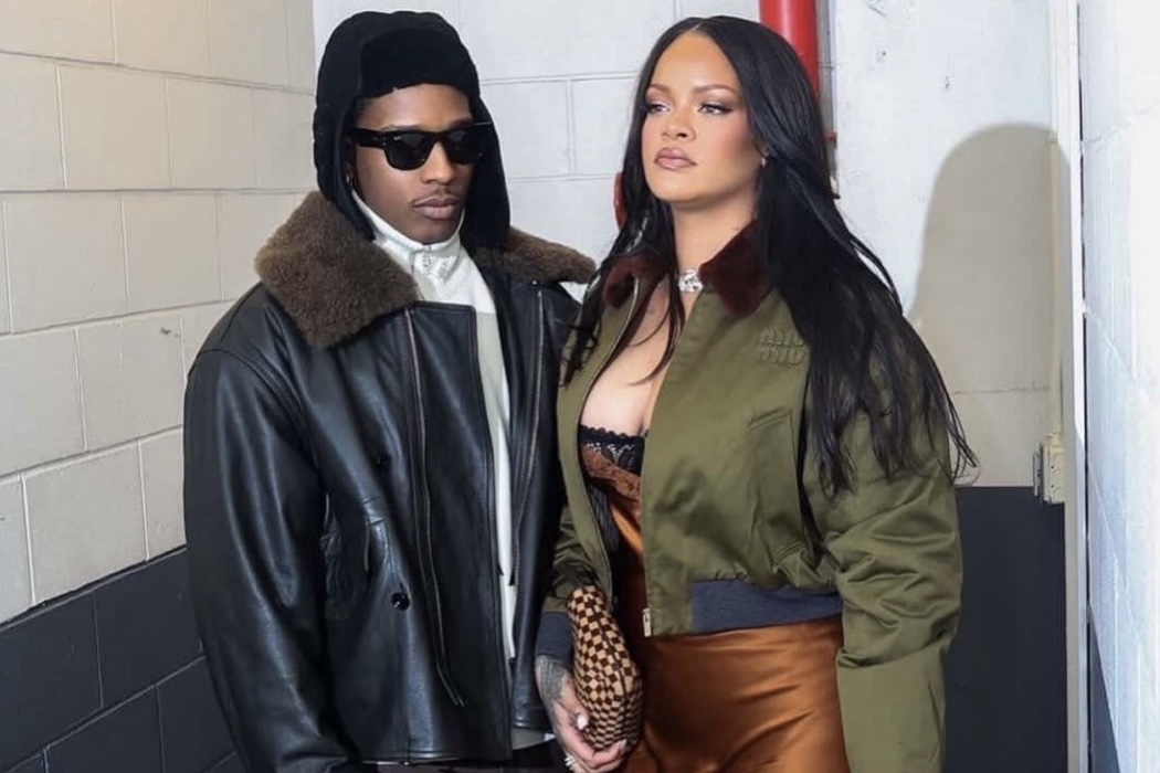 Neuer Auftritt: Rihanna und A$AP Rocky bei der Pr&auml;sentation des neuen Albums des Rappers