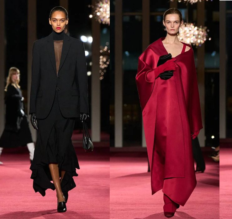 Eine zeitgenössische Neuinterpretation der Archive bei der Michael-Kors-Show