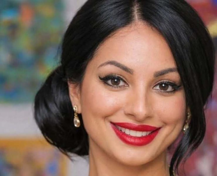 Artist Margarita Gavrielova transforms Silvia Schneider into a goddess