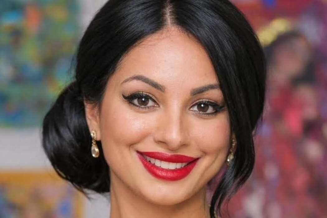 Künstlerin Margarita Gavrielova verwandelt Silvia Schneider in eine Göttin