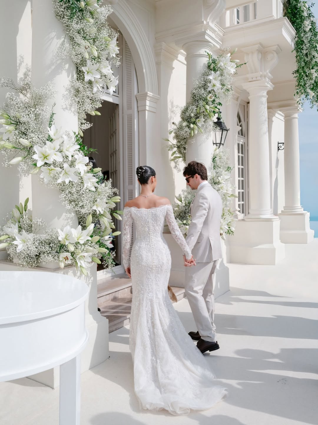 Der Formel-1-Star Charles Leclerc hat geheiratet: Ein Blick auf die Hochzeitsfotos