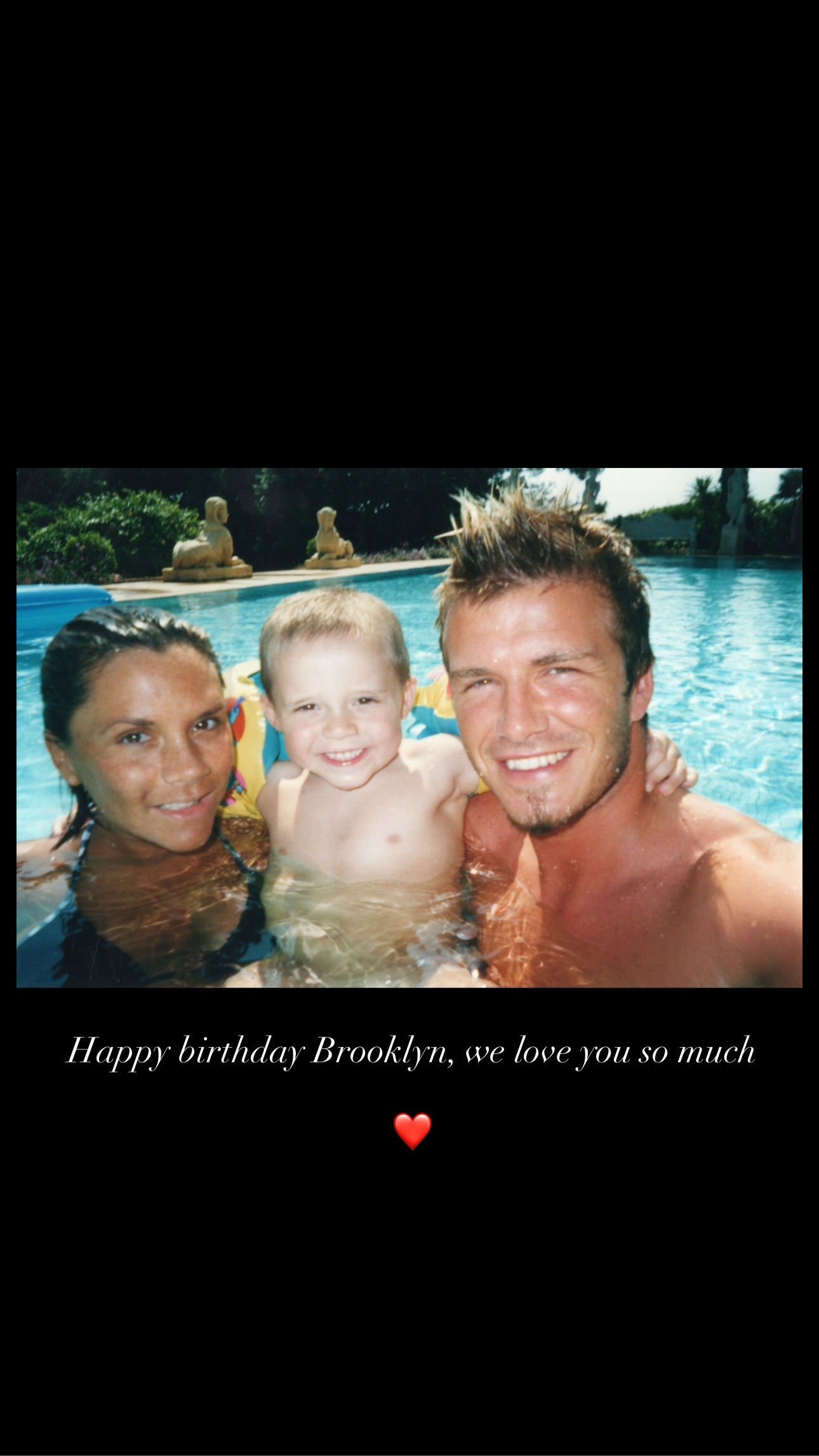 «Wir lieben dich»: David Beckham gratuliert seinem Sohn Brooklyn zum Geburtstag