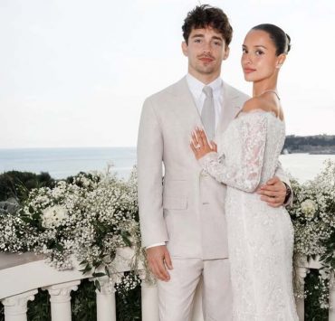 Der Formel-1-Star Charles Leclerc hat geheiratet: Ein Blick auf die Hochzeitsfotos