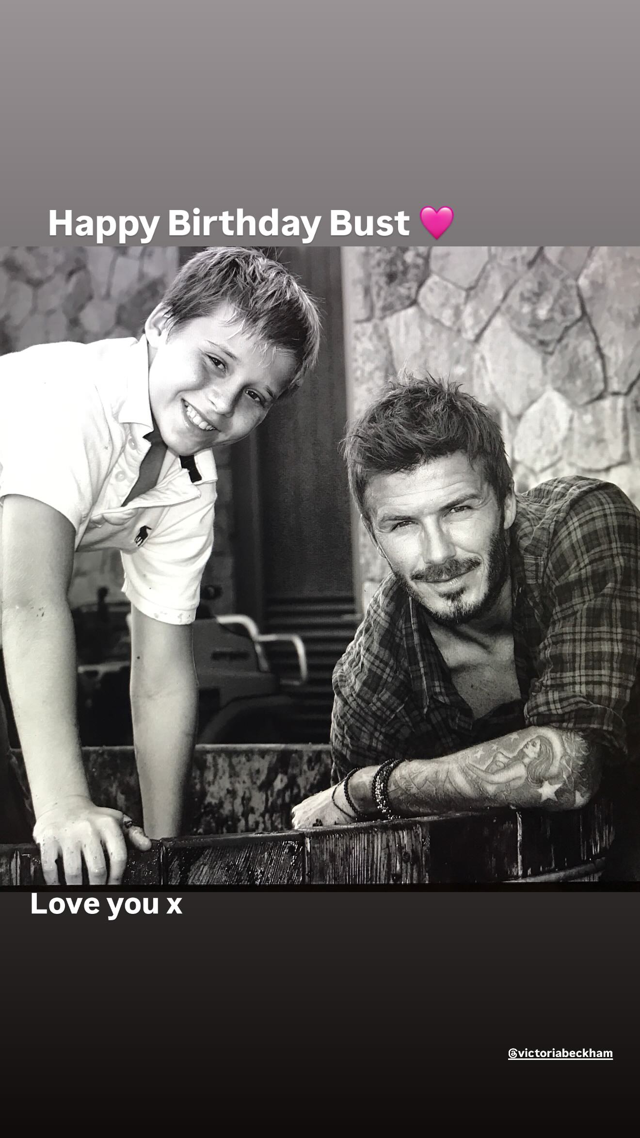 «Wir lieben dich»: David Beckham gratuliert seinem Sohn Brooklyn zum Geburtstag