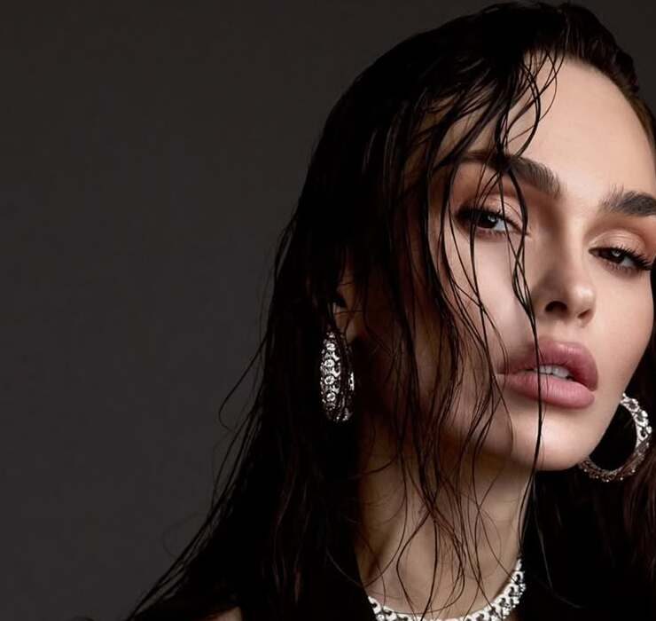 Ivana Essl in Schmuck von ORLOV auf den Seiten von ELLE Bulgaria