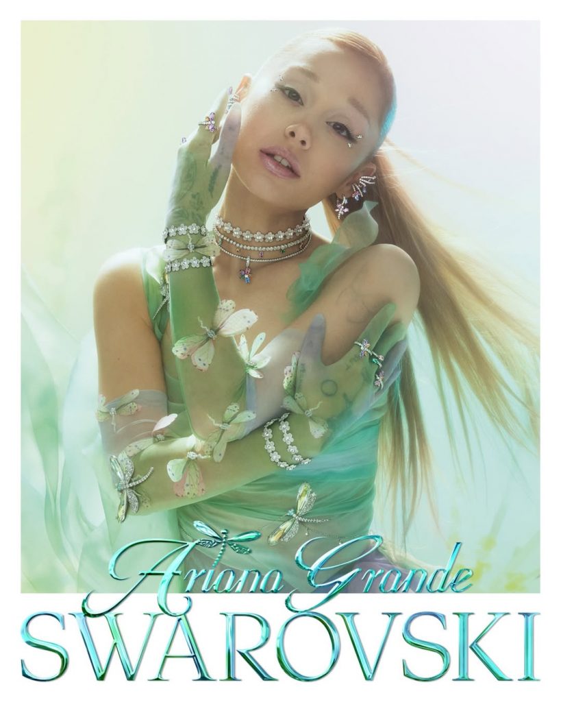 Ariana Grande und Swarovski pr&auml;sentieren neue Kollaboration