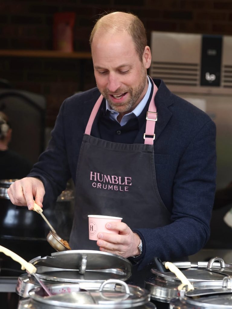 Catherine, Princess of Wales und Prince William, Prince of Wales besuchen einen Markt in London