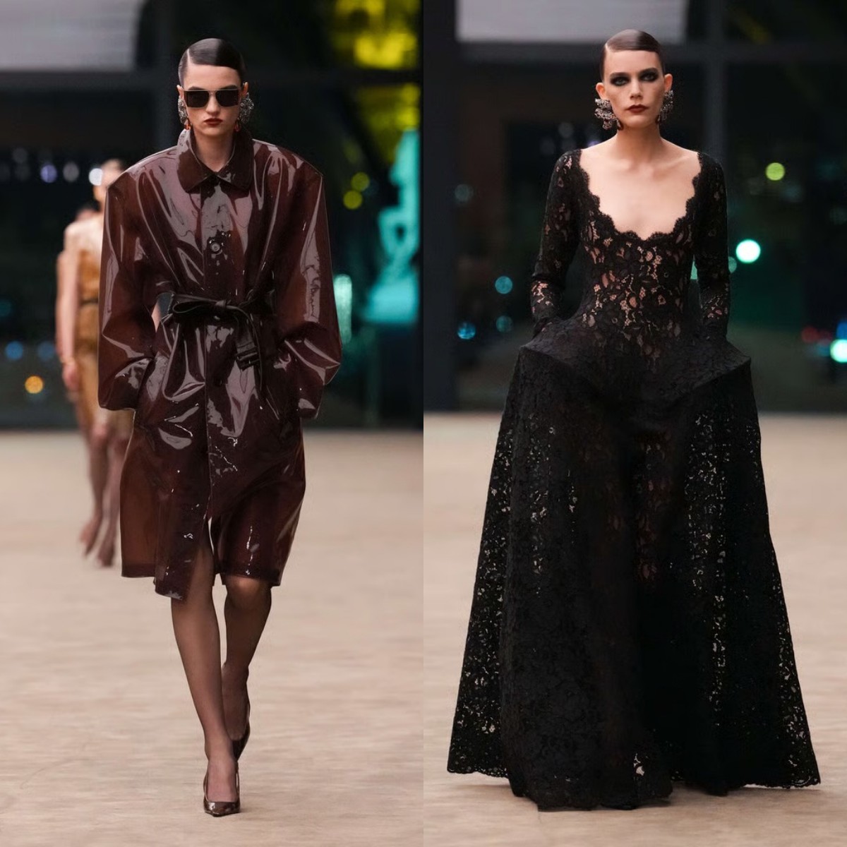 Vor der Kulisse des Eiffelturms: Wie die Show von Saint Laurent in Paris verlief