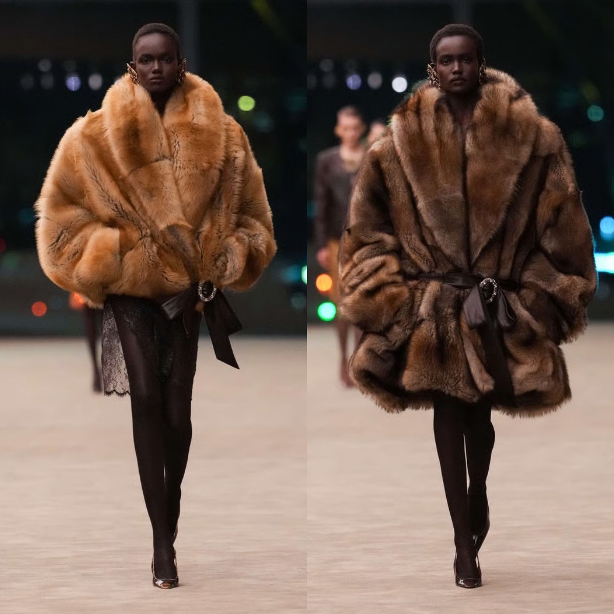 Vor der Kulisse des Eiffelturms: Wie die Show von Saint Laurent in Paris verlief