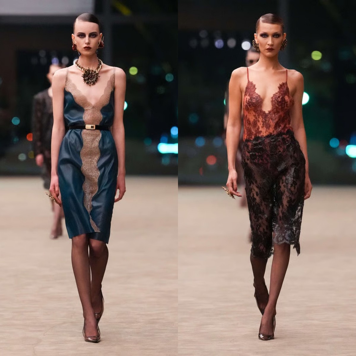 Vor der Kulisse des Eiffelturms: Wie die Show von Saint Laurent in Paris verlief