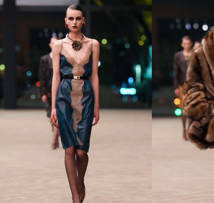 Vor der Kulisse des Eiffelturms: Wie die Show von Saint Laurent in Paris verlief