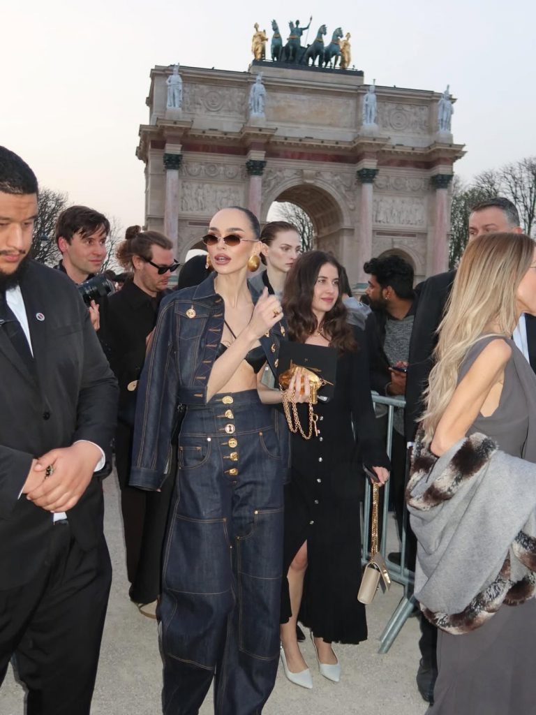 Ivana Essl bei der Schiaparelli-Show in Paris