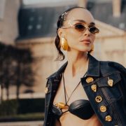 Victoria Swarovski zeigte einen stilvollen Fr&uuml;hlingslook