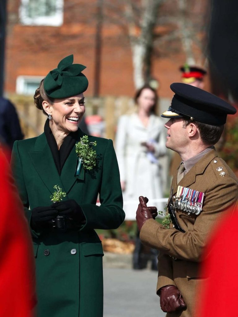 Catherine, Princess of Wales bei den Feierlichkeiten zum St. Patrick&rsquo;s Day in Hampshire