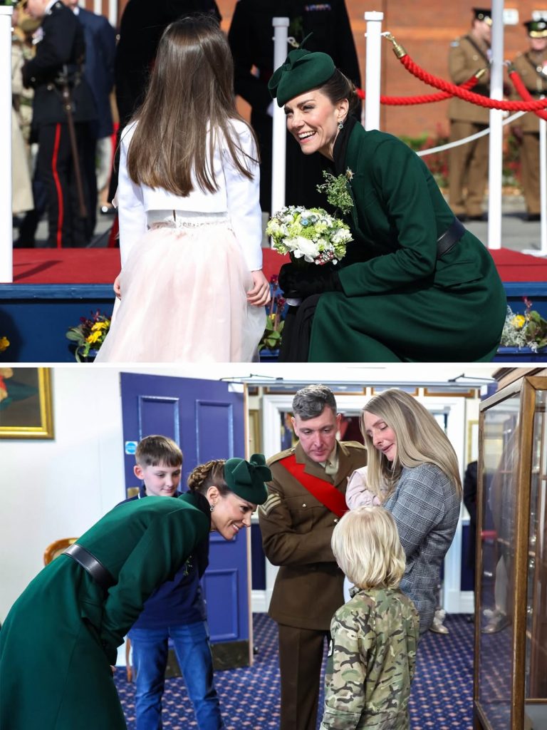 Catherine, Princess of Wales bei den Feierlichkeiten zum St. Patrick&rsquo;s Day in Hampshire