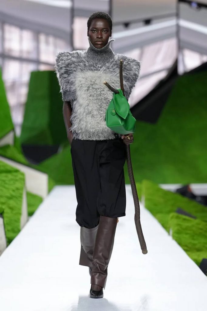 Medieval and Mountain Aesthetics at the Louis Vuitton Show