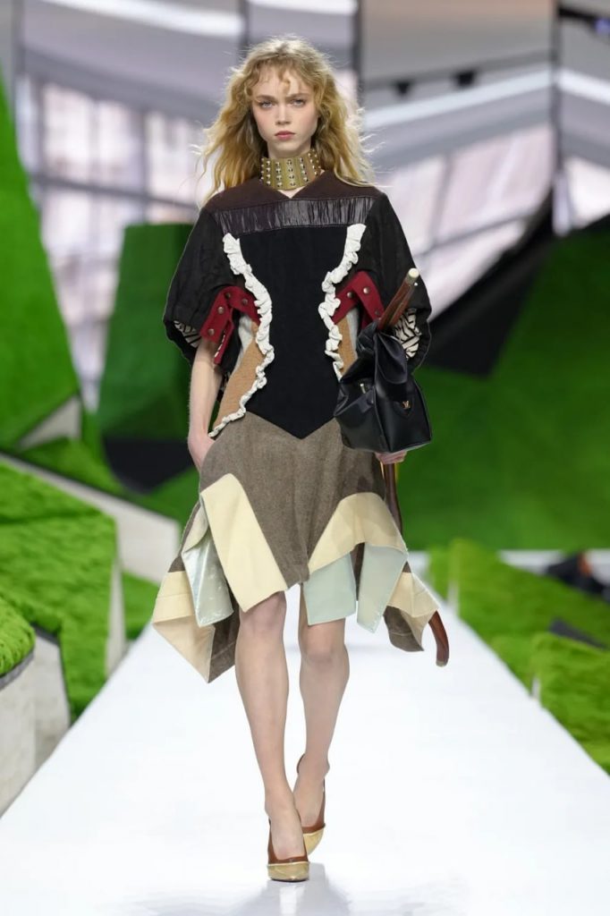 Medieval and Mountain Aesthetics at the Louis Vuitton Show